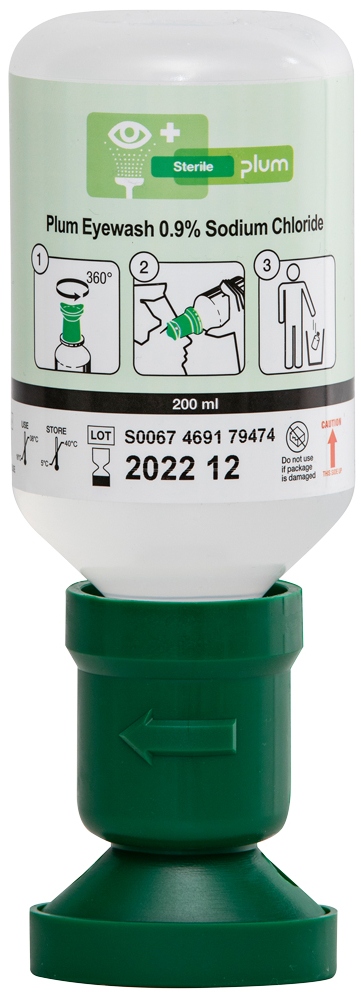 PLUM Eye Wash liquid 200 ml bottle