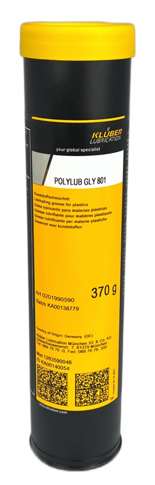 Klüber POLYLUB GLY 801 Special synthetic lubricating grease 370g