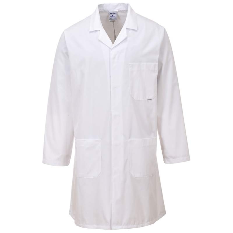 Portwest 2852 Standard lab coat white XXS - 5XL