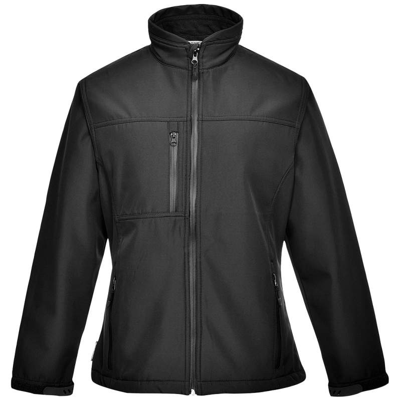 Portwest TK41 Charlotte Women stylish softshell jacket black XS-XXL