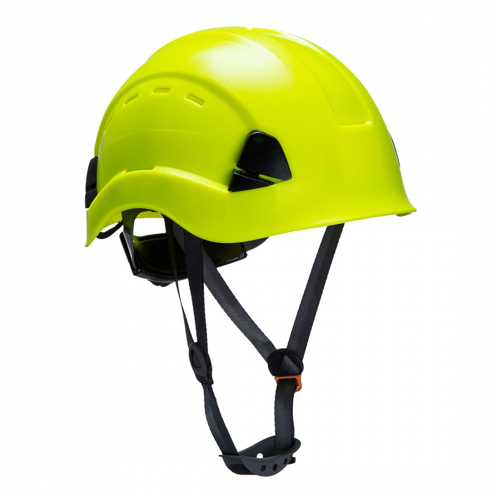 Endurance Work-at-height safety helmet ventilated yellow Portwest PS63