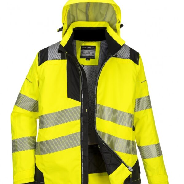 PORTWEST PW382-PW3 Women's High Vis winter jacket class 2 yellow