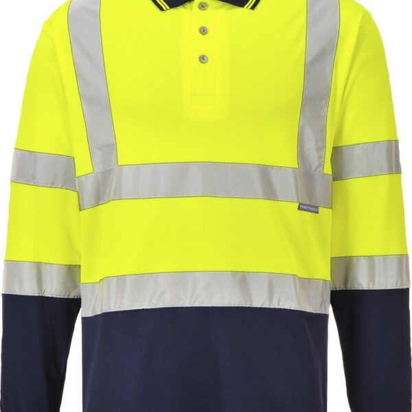 Portwest S279 High visibility polo shirt yellow/navy S-4XL