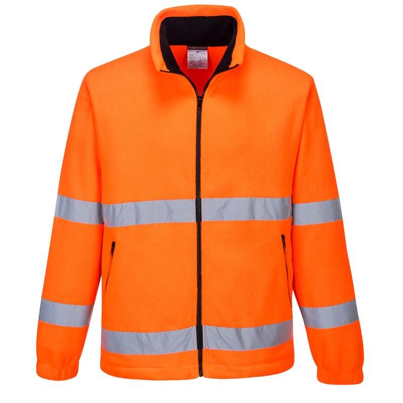 Portwest F250 Essential High visibility fleece jacket EN 20471 orange
