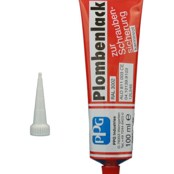P058 Tamper Proof Sealant RAL 3002 red 100 ml