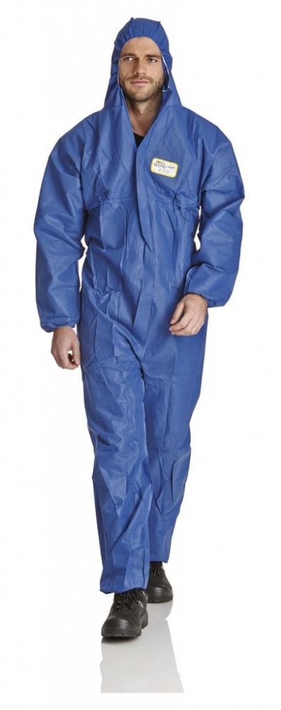 ProSafe SMSB Light Chemical coverall blue CE Cat. III, type 5,6
