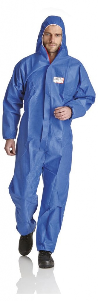 ProSafe 1FR Chemical protection coverall blue cat. 3 type 5/6 EN14116
