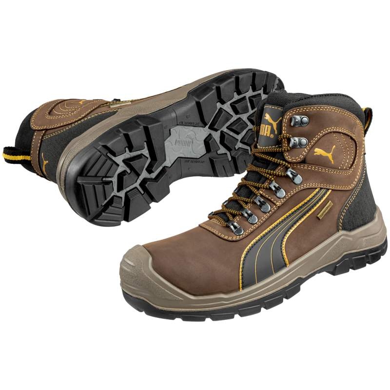 Puma 630220 Sierra Nevada MID safety shoes brown S3 SRC