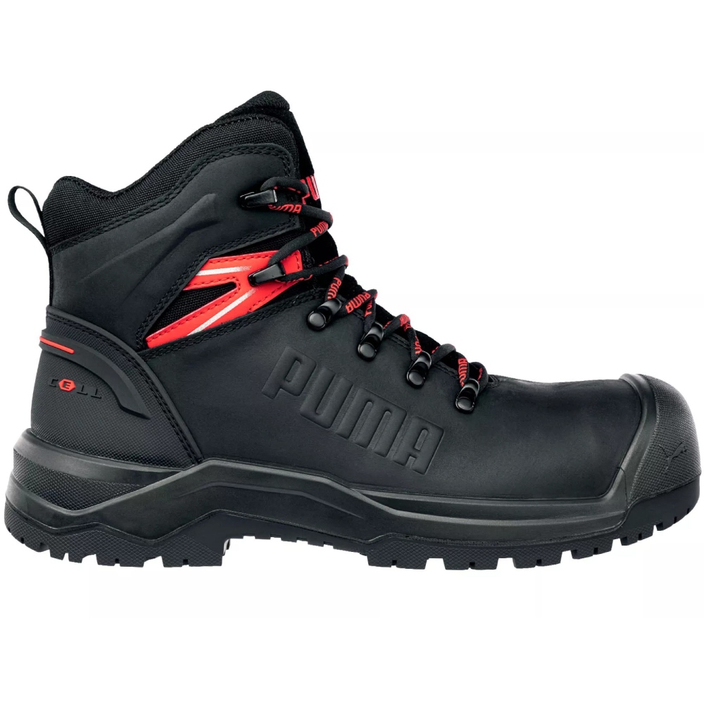 Puma 632740 IRON HD BLK MID Safety Shoes S3S sizes 39-48