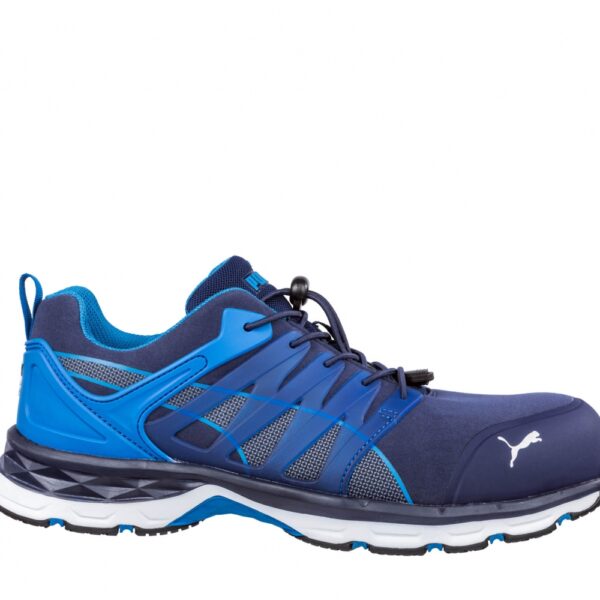 PUMA 643850 safety shoes VELOCITY 2.0 BLUE LOW S1P ESD HRO SRC