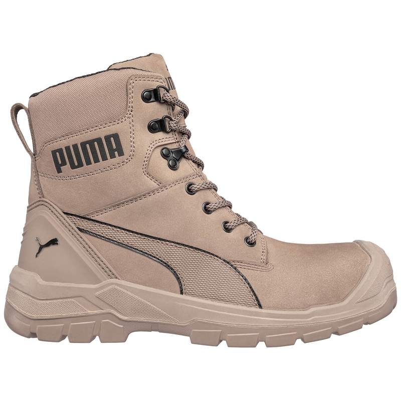 PUMA 630740 CONQUEST STONE HIGH safety boots brown S3 HRO SRC