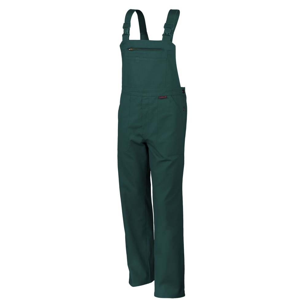 Qualitex Classic 61937D1 Green work dungarees