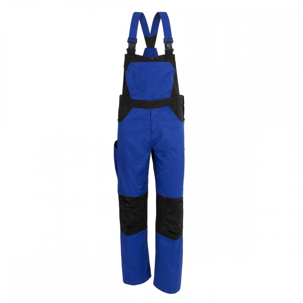 Qualitex 61937QX0 X-SERIE Men's working dungarees blue/black