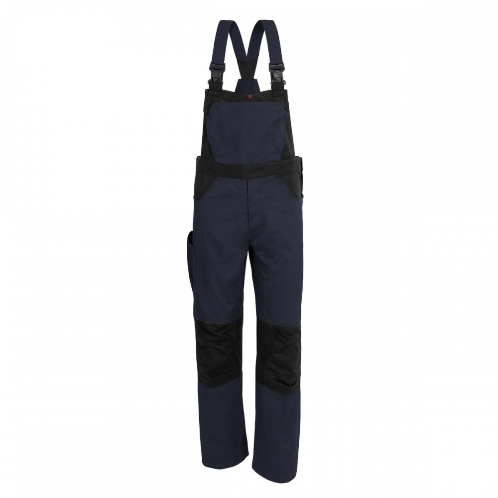 Qualitex 61937QX6 X-SERIE Men's working dungarees navy/black