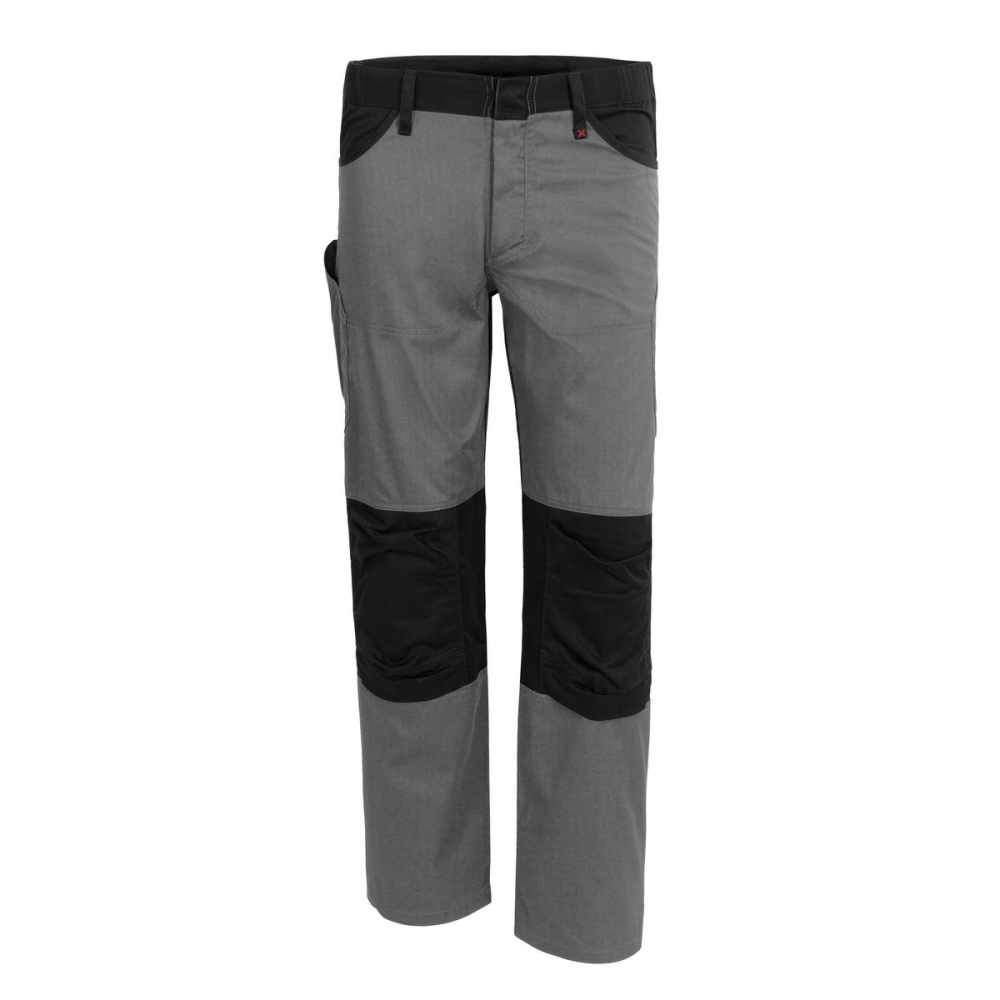 Men's working trousers gray/black Qualitex 61938QX7 X-SERIE