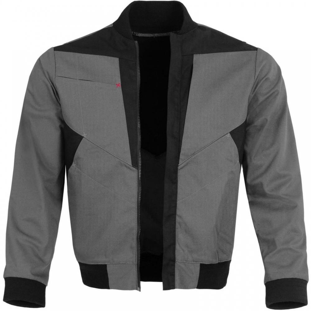Qualitex 61939QX7 X-SERIE Men's working jacket gray/black