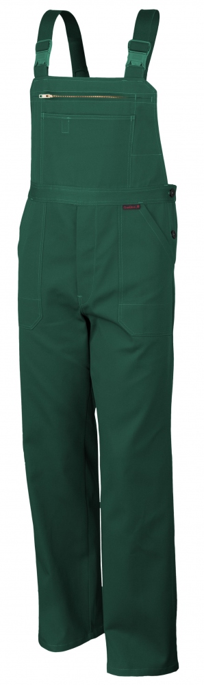 Qualitex Favorit 61937A1 Green work dungarees