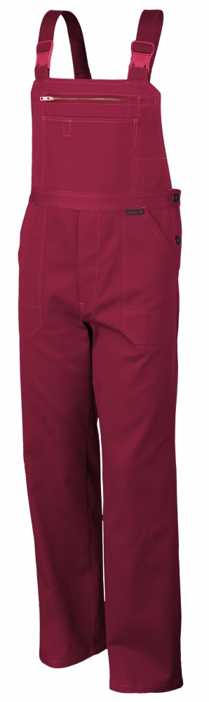 Qualitex Favorit 61937A2 Red work dungarees