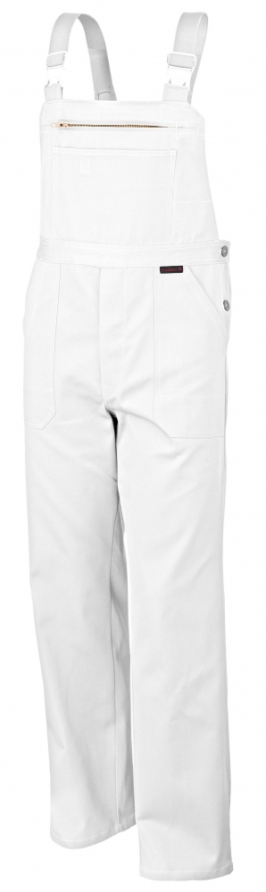 Qualitex Favorit 61937A4 White work dungarees