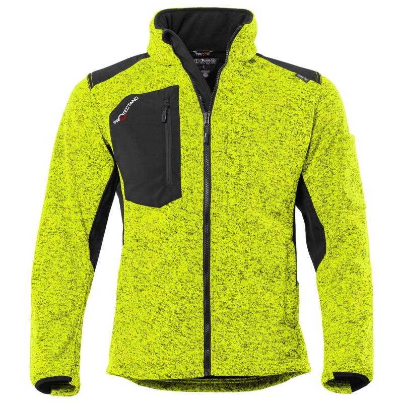 QUALITEX VGCA403 Protectano knitted fleece jacket green kiwi