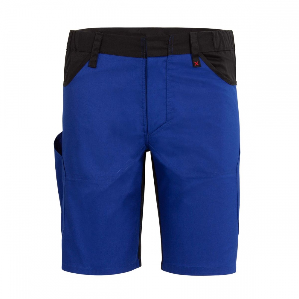 Qualitex 61936QX0 X-SERIE Men's working shorts blue/black