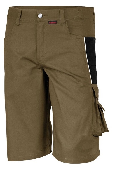Qualitex 61936TC3 Working short khakie-black