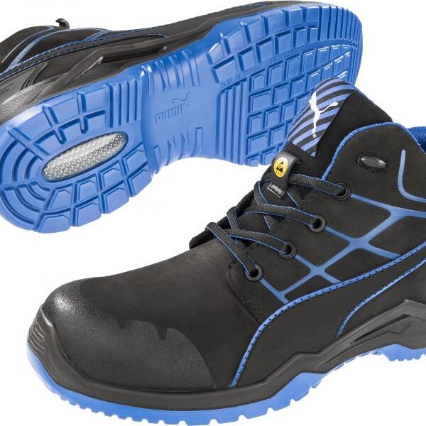 Puma 634200 KRYPTON BLUE MID High safety shoes S3 ESD SRC