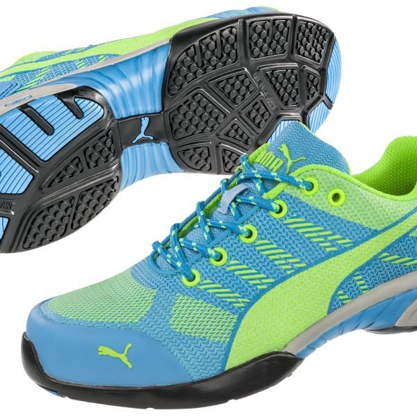 Puma 642900 CELERITY KNIT BLUE WNS LOW Lady safety shoes S1P HRO