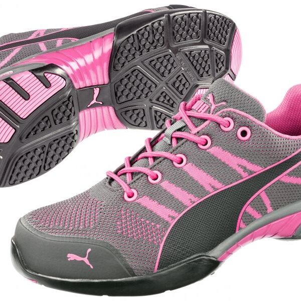 Puma 642910 CELERITY KNIT PINK WNS LOW Lady safety shoes S1 HRO