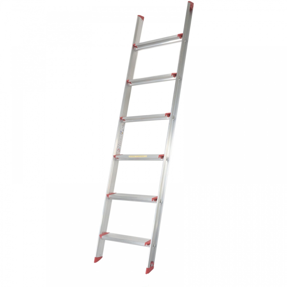 Rise-Tec® Professional single section 6-step ladder EN131, 1,82 m