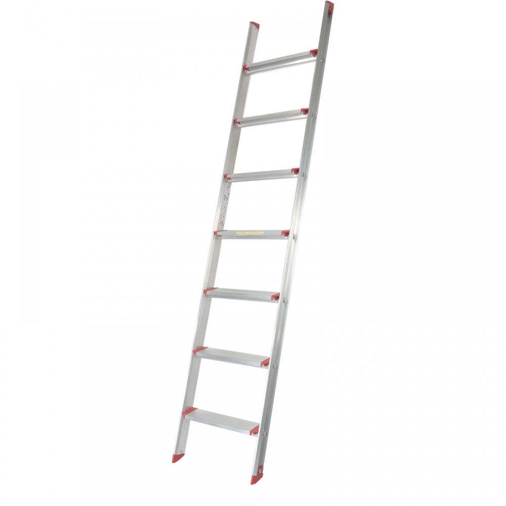 Rise-Tec® Professional single section 7-step ladder EN131, 2,09 m