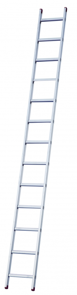 Rise-Tec® 8006 1-part leaning rung ladder max. 3.90 m