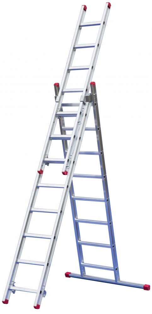 Rise-Tec® 8226 3-part extension ladder without rope max. 6.80 m