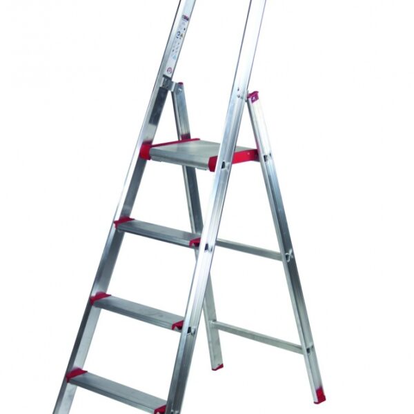 Rise-Tec® Professional 4-step ladder single-sided height 0.95 m EN131