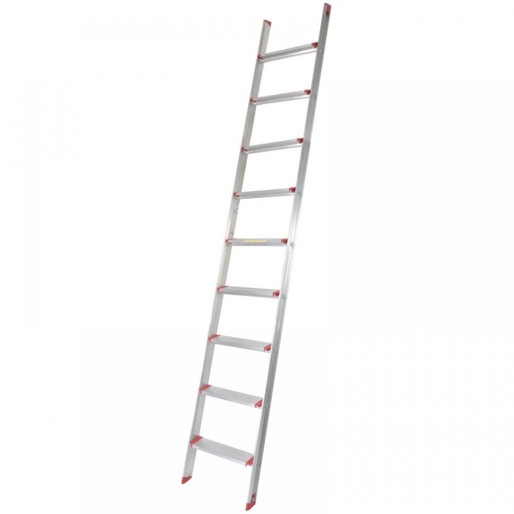 Rise-Tec® Professional single section 9-step ladder EN131, 2,63 m