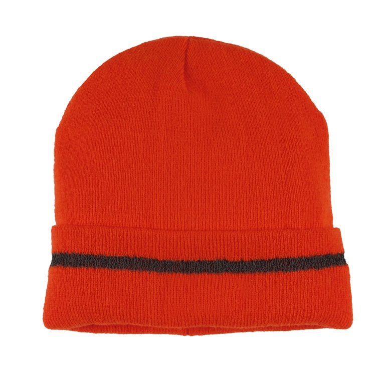 L-4225 high visibility Thinsulate winter cap neon orange