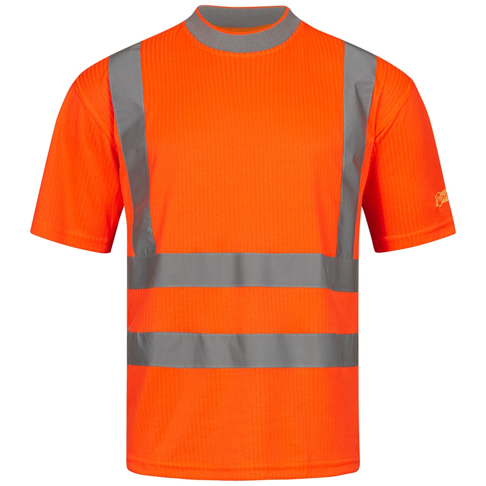 Modern look High visibility T-Shirt Orange S-4XL Safestyle 22696 BRIAN