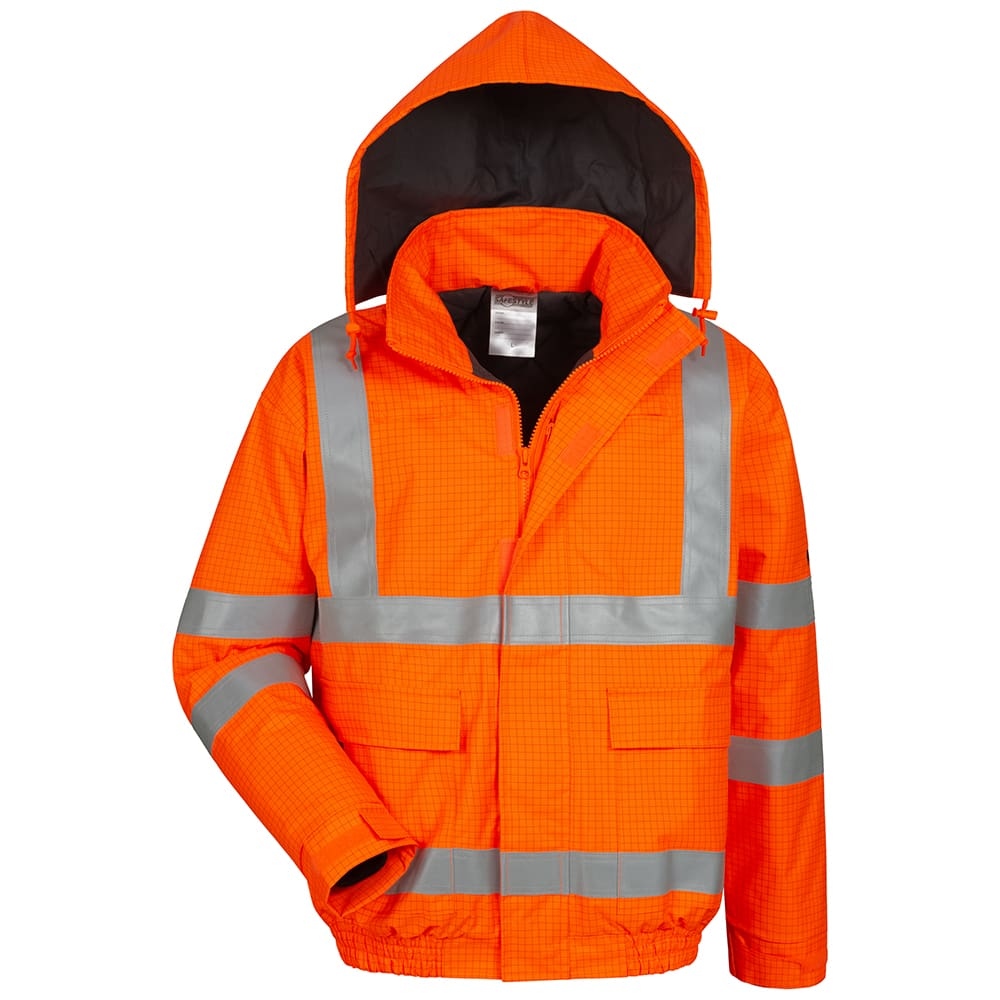 Multi-norm Hi Vis bomber jacket yellow S-3XL, Safestyle 23481