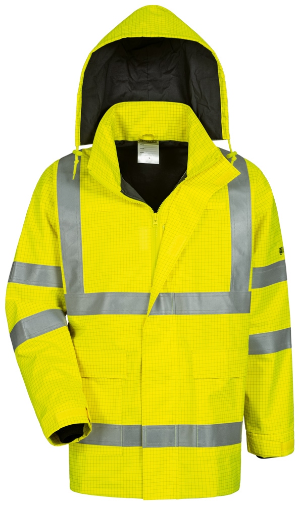 Multi-norm Hi Vis Rain Jacket EN20471 yellow S-3XL, Safestyle 23483
