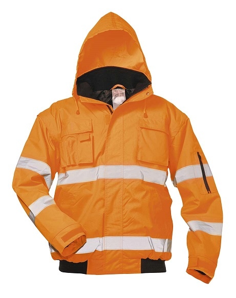 Hi Vis bomber Jacket 2 in 1 orange S-3XL, Safestyle 23523
