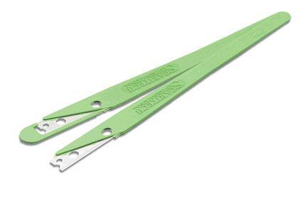 Scaritech Grignette GR2002S backer knife, blade green