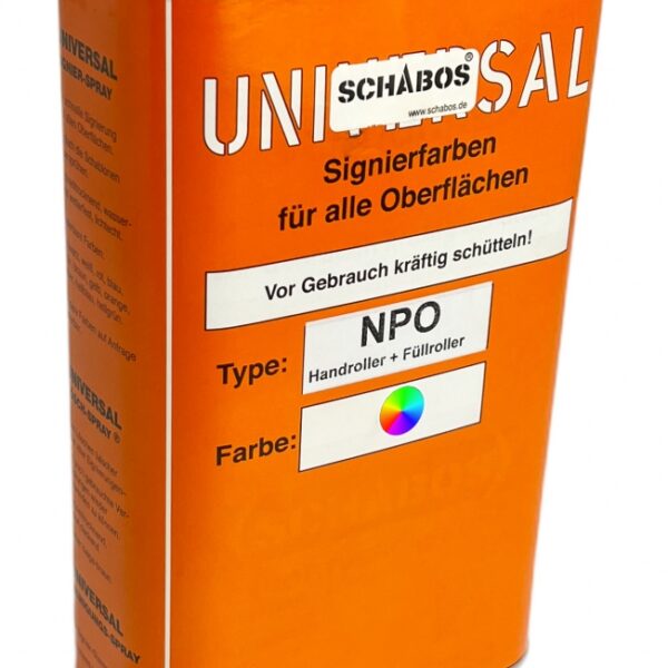Schabos Marking ink Type NPO for aluminium stencils 950 ml RAL 9005