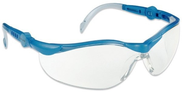 L-6696/620 Panorama safety glasses clear blue/grey AS/EN166