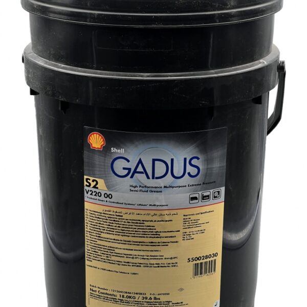 Shell Gadus S2 V220 00 Extreme pressure general purpose grease 18kg
