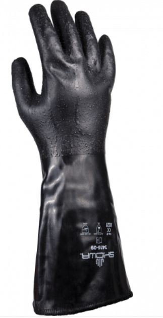 Showa 3416 Neoprene chemical & cut protective gloves 355 mm