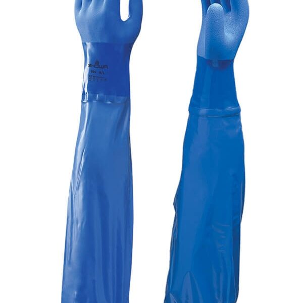 Showa 690 Oil resistant long sleeves gloves 65 cm