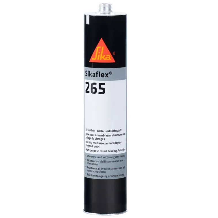 Sikaflex 265 Glass and windscreen adhesive sealant black 300ml