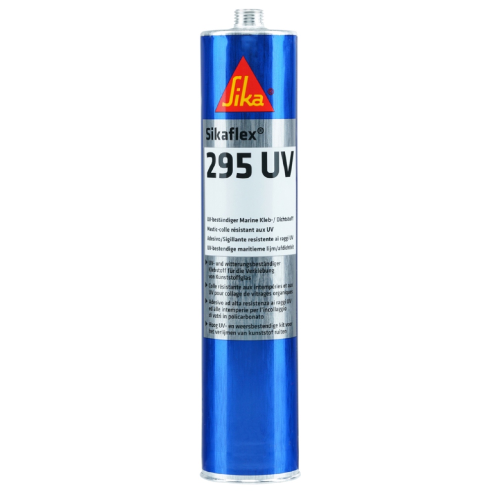 Sikaflex 295 UV Marine window sealant and adhesive black 300ml