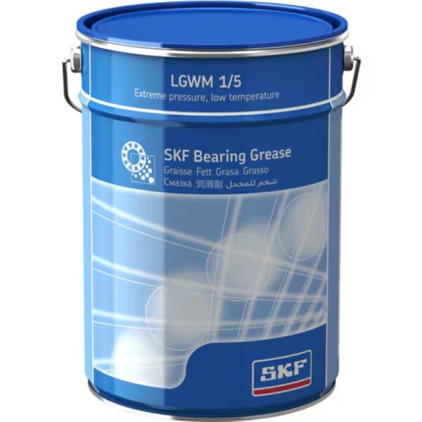 SKF LGWM 1/5 EP Bearing Grease for low temperatures 5kg bucket