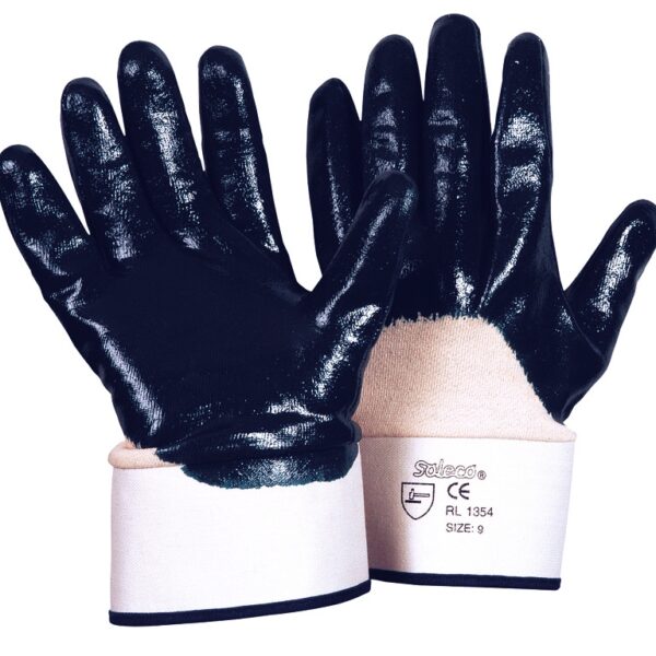 Soleco 1354 Strong Nitrile protective gloves Cat.2
